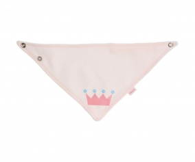 Seca Babinhas Personalizado Piqu Coroa Rosa