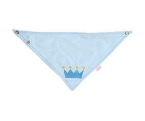 Seca Babinhas Personalizado Piqu Coroa Azul