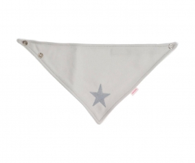 Seca Babinhas Personalizado Piqu Estrela Cinza