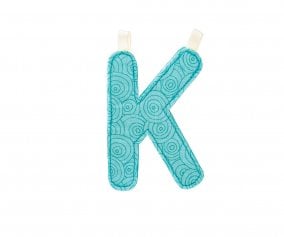 Fabric Letter K Lilliputiens