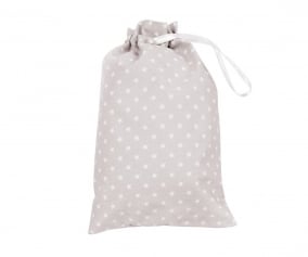 Bolsa Merienda Classic Star Gris Personalizable