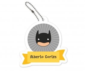 Heroes Backpack Keychain