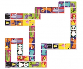 Domino Gant 28 pices Jungle