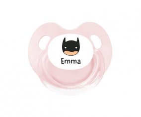 Sucette Personnalisable Rtro Rose Hros