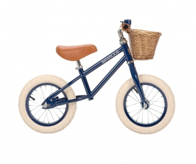 Bicicletta Banwood senza Pedali First Go! Blu Marine