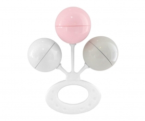 Sonaglio 3 Sfere Rosa