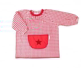 Bata Personalizada com Bolso Central Estrela Vermelha
