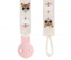 Eef Lillemor Circus Pink Pacifier Holder