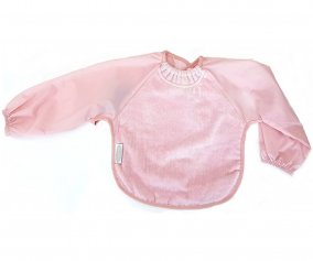 Babero Silly Billyz con Mangas Rosa Pastel +6M