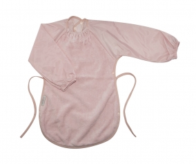 Babero con Mangas Gigante Silly Billyz Rosa Pastel