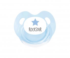 Sucette Rtro Rockstar bleu