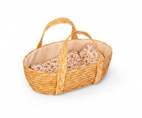 Moses Basket Wicker for Large Dolls