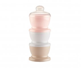 3 Dosatori Latte in Polvere Rosa Cipria