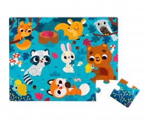 Tactile Puzzle: The Animals of the Forest