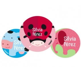 Pack 3 Distintivi Personalizzati Animali
