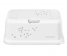 Bote  Lingettes Funkybox toiles White