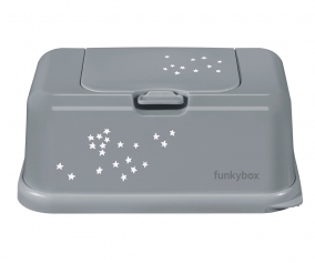 Bote  Lingettes Funkybox toiles Argent