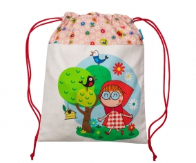 Mochila Saco Caperucita Personalizable
