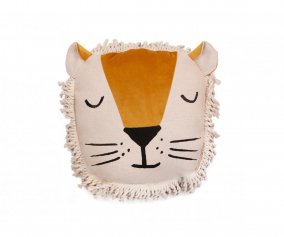 Coussin Lion Animaux Sauvages