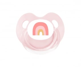 Sucette Rose Rtro Arc-en-ciel