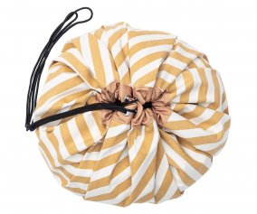 Play & Go Bag Stripes Mustard