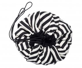 Reversible Sack Play & Go Stripes Black