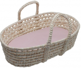 Miseis Cesta de boneca Sunset Rosa