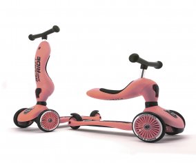 Trottinette 2 en 1 Highwaykick One Peach