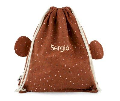 Sac  dos Sacoche Mr. Monkey personnalisable