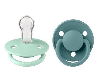 2 Chupetes BIBS De Lux Nordic Mint/Island Sea Silicona