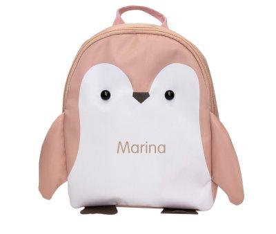 Sac  dos enfant Miyu Pingouin Rose