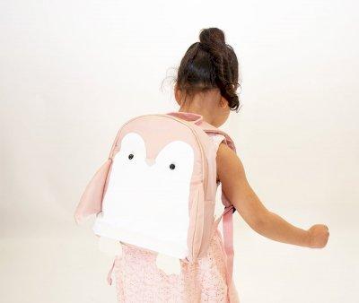 Sac  dos enfant Miyu Pingouin Rose