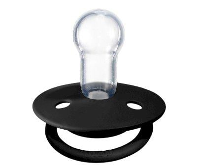 2 Chupetes BIBS De Lux Cloud/Black Silicona
