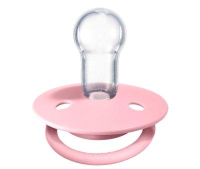 2 Chupetes BIBS De Lux Ivory/Baby Pink Silicona