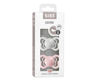 2 Chupetes BIBS Couture Haze/Blossom Ltex