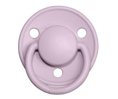 2 sucettes BIBS De Lux Dusky Lilas/heather Silicone