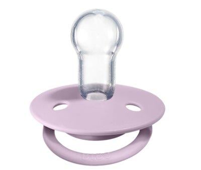 2 sucettes BIBS De Lux Dusky Lilas/heather Silicone