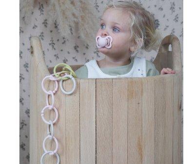 2 Chupetes BIBS Couture Haze/Blossom Ltex