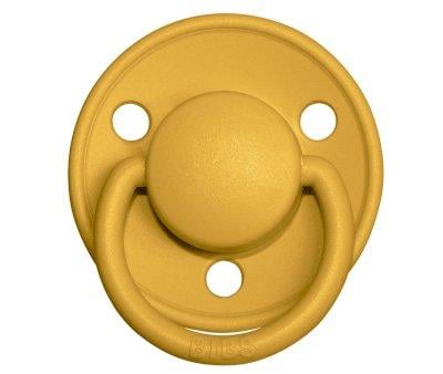 2 Chupetes BIBS De Lux Mustard/Petrol Silicona