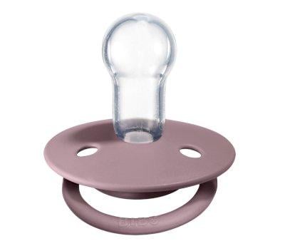 2 sucettes BIBS De Lux Dusky Lilas/heather Silicone