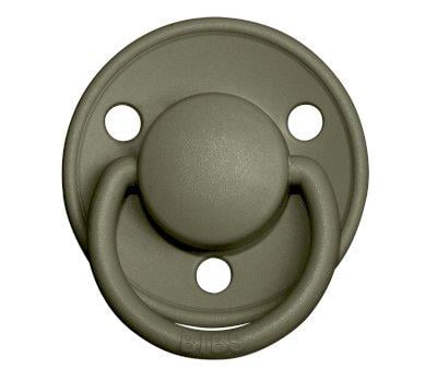 2 Chupetes BIBS De Lux Sage/Hunter Green Silicona