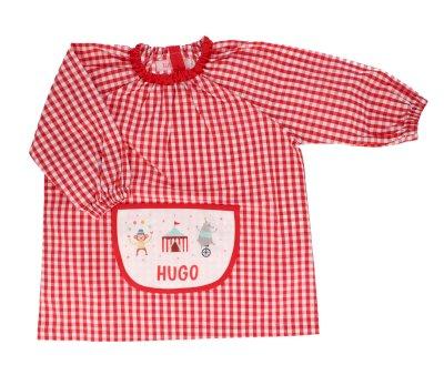 Bata Personalizada com Bolso Central Vermelha Circus
