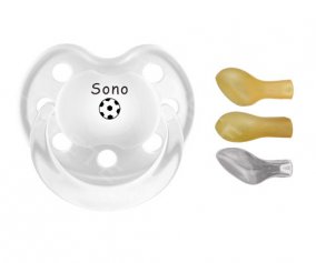 Succhietto Personalizzato Tutete Classic Bianco Sono+Pallone