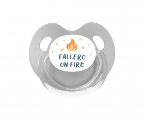 Chupete Retro Fallero On Fire