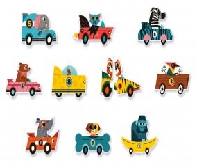 Puzzle Duo Carros de Corrida