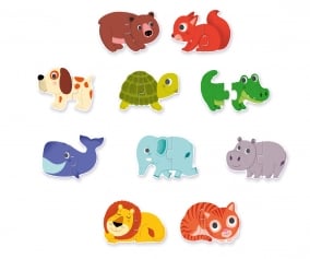 Puzzle Duo Animais