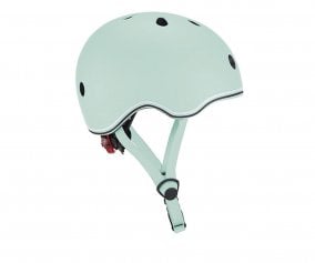 Capacete Go Up Lights verde pastel