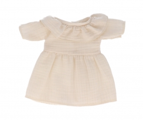 Vestido fofo para boneca Branca