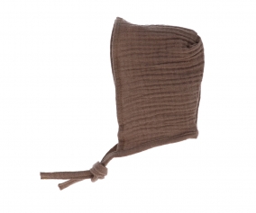 Gorro Cutie para boneca Taupe