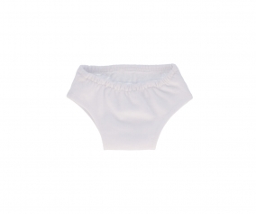 Calcinha Cutie branca para Boneca